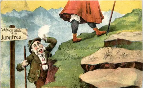 Humor - Schönster Blick auf die Jungfrau -656956