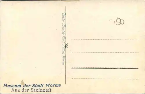 Worms - Museum - Aus der Steinzeit -656976