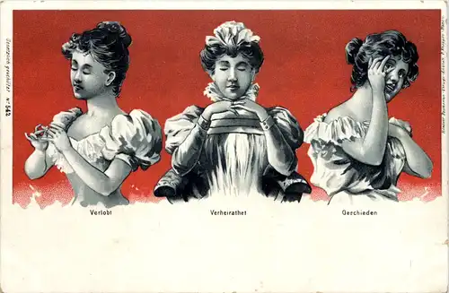 Frauen - Verlobt Verheiratet Geschieden -656996