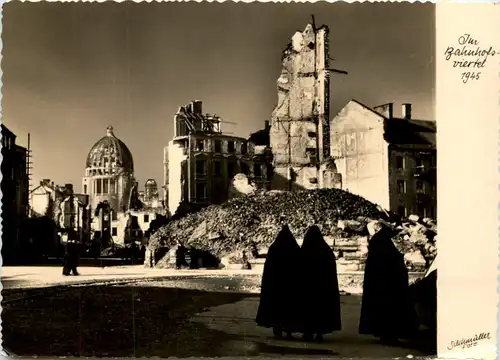 Zerstörtes München 1945 - Bahnhofsviertel -656654