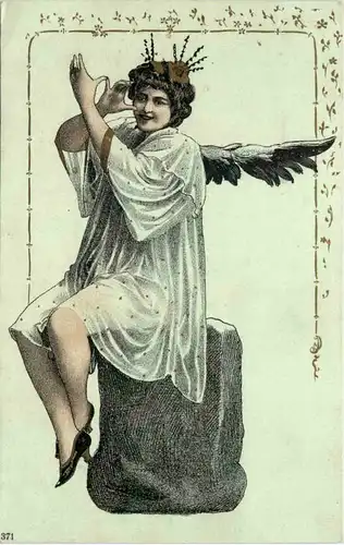 Frau mit Flübeln -657006