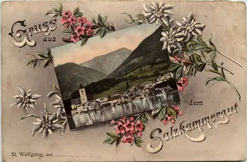 St. Wolfgang - Gruss aus dem Salzkammergut -656870