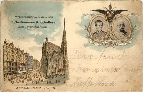 Wien - Stephansplatz - Litho -657056