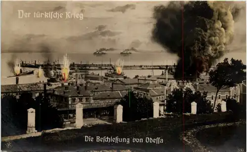 Die Beschiessung von Odessa - Der türkische Krieg -657274