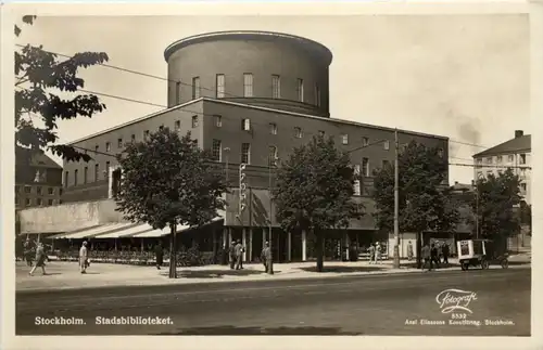 Stockholm - Stadsbiblioteket -657232