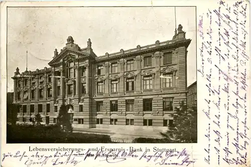 Stuttgart - Lebensversicherung und Ersparnis Bank -657050