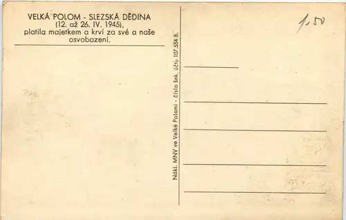 Velka Polom - Slezska Dedina 1945 -657440