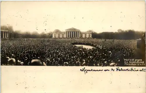 München - Protest gegen die Schuldlüge 1922 -657736