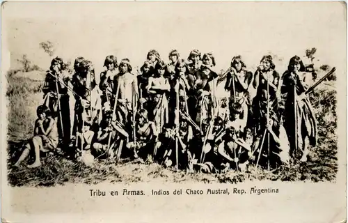Argentina - Tribu en Armas - Indios del Chaco Austral -657874