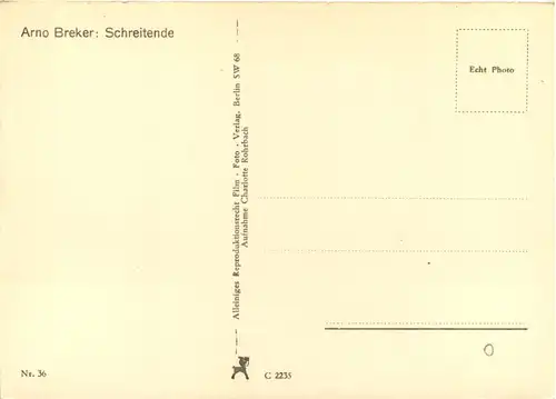 Künstler Arno Breker - Schreitende -657650