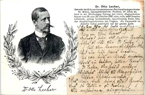 Brünn - Otto Lechner - Sekretär Handelskammer -657506