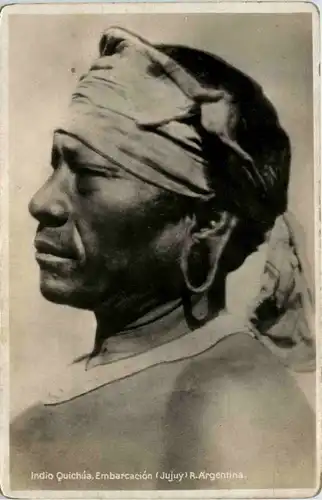 Argentina - Indio Quichua - Embarcacion -657876