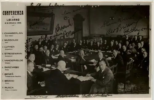 Conferenza di Locarno 1925 -657684