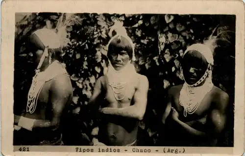 Argentina - Tipos indios Chaco -657888