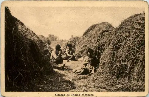 Argentina - Chozas de Indios Matacos -657890