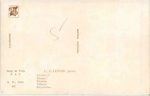 Künstler AK C.A. Lenoir -658096