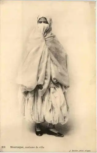 Mauresque - costume de ville -657970
