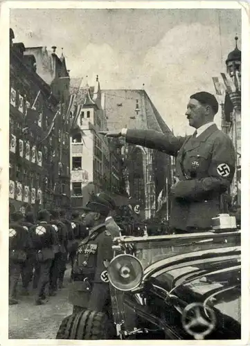 Nürnberg - Reichs Parteitag 1934 - Hitler -658216