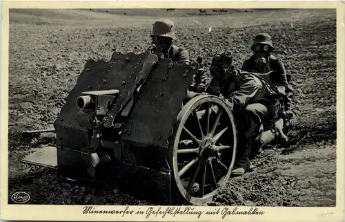 Unser Heer - Minenwerker mit Gasmasken -658208