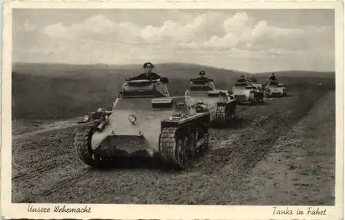 Unsere Wehrmacht - Tanks in Fahrt -658204