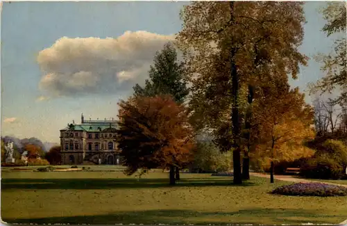 Dresden, Kgl. grosser Garten, im Herbst -537092