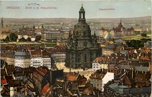 Dresden, Blick v.d. Kreuzkirche -537230