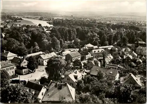 Dresden, -Pillnitz, Blick vom HO-Restaurant-Cafe Hausberg -537448