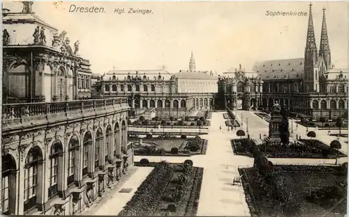 Dresden, Kgl. Zwinger, Sopienkirche -537568