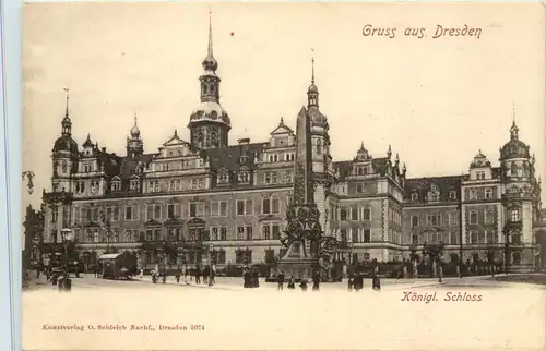 Dresden, Kgl. Schloss -537688