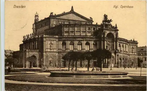 Dresden, Kgl. Opernhaus -537728