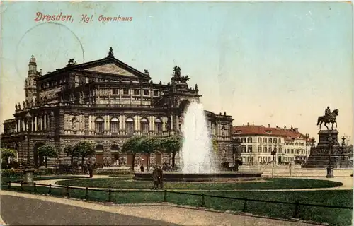 Dresden, Kgl. Opernhaus -537536