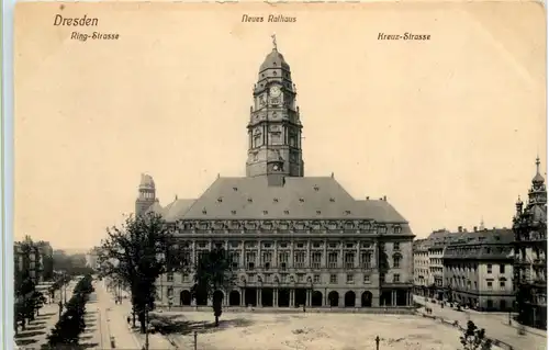 Dresden, Neues Rathaus -537796