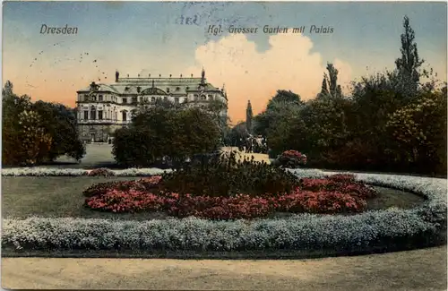 Dresden, Kgl. Grosser Garten, Palais -537996