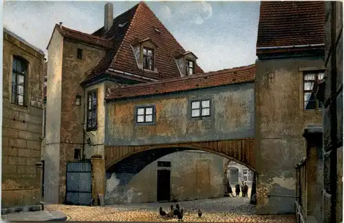 Dresden-Alt, Alter Torbogen an der Fischhofgasse -538416