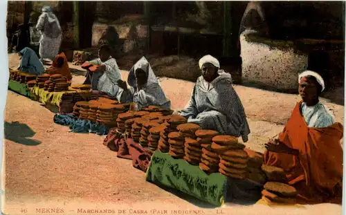 Meknes - Marchands de Casra -656116