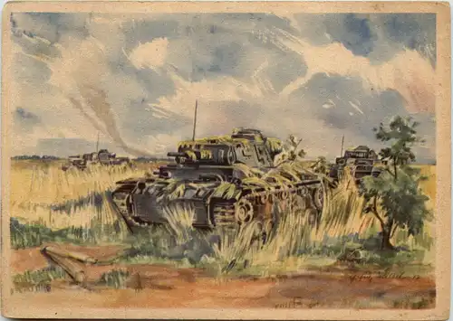 Getarnte Panzer -656492