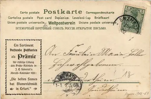Blumenschmidt Erfurt - Karte mit Tannenduft -656592