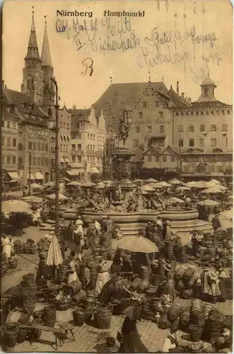 Nürnberg - Hauptmarkt -656084
