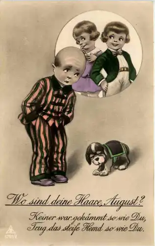 Humor - Wo sind die Haare August -656324