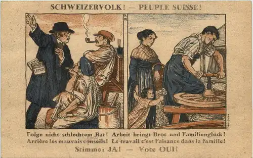 Schweizervolk - Stimme Ja -657316