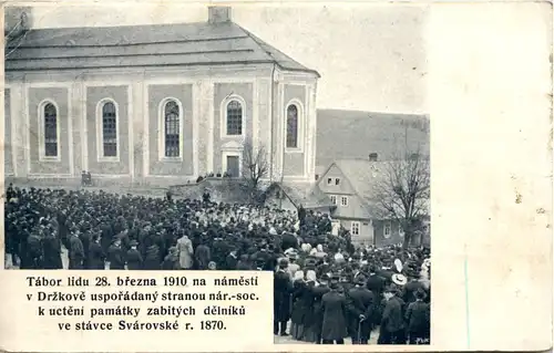 Tabor lidu 28. brezna 1910 Svarovske -657486