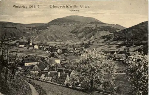 Erlenbach bei Weiler - Feldpost 39. bay. Res Div -656718