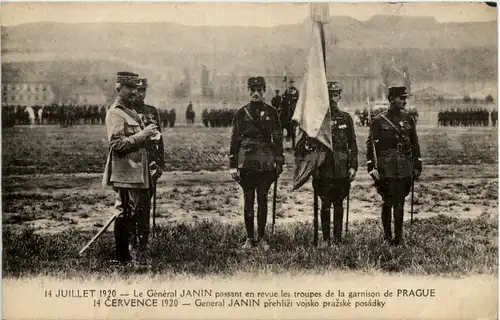 Le General Janin garnison de Prague 1920 -657720