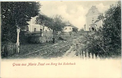 Gruss aus Maria Trost am Berg bei Rohrbach -656910