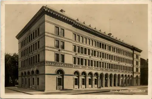 Zürich Schweiz. Nationalbank -657086