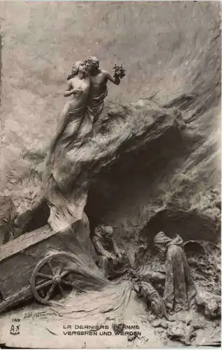 Künstler AK - Vergehen und Werden -658138