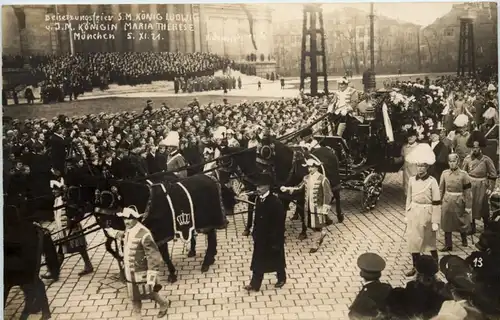 Beisetzung des Königspaares von Bayern 1921 -657304