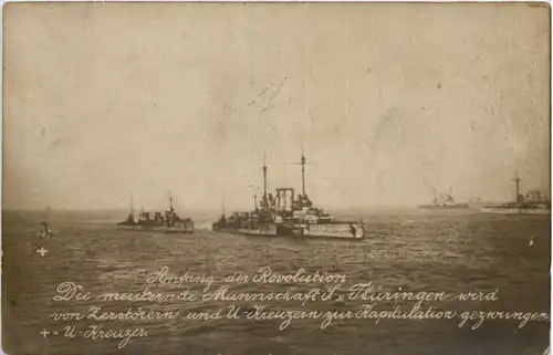 Anfang der Revoulution - SMS Thüringen -657688