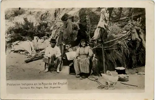 Argentina - Poblacion Indigena en la Aguada del Bagüal -657866