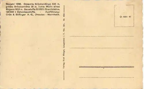 Reichsautobahnbrücke im Göltzschtal bei Weissensand -69926